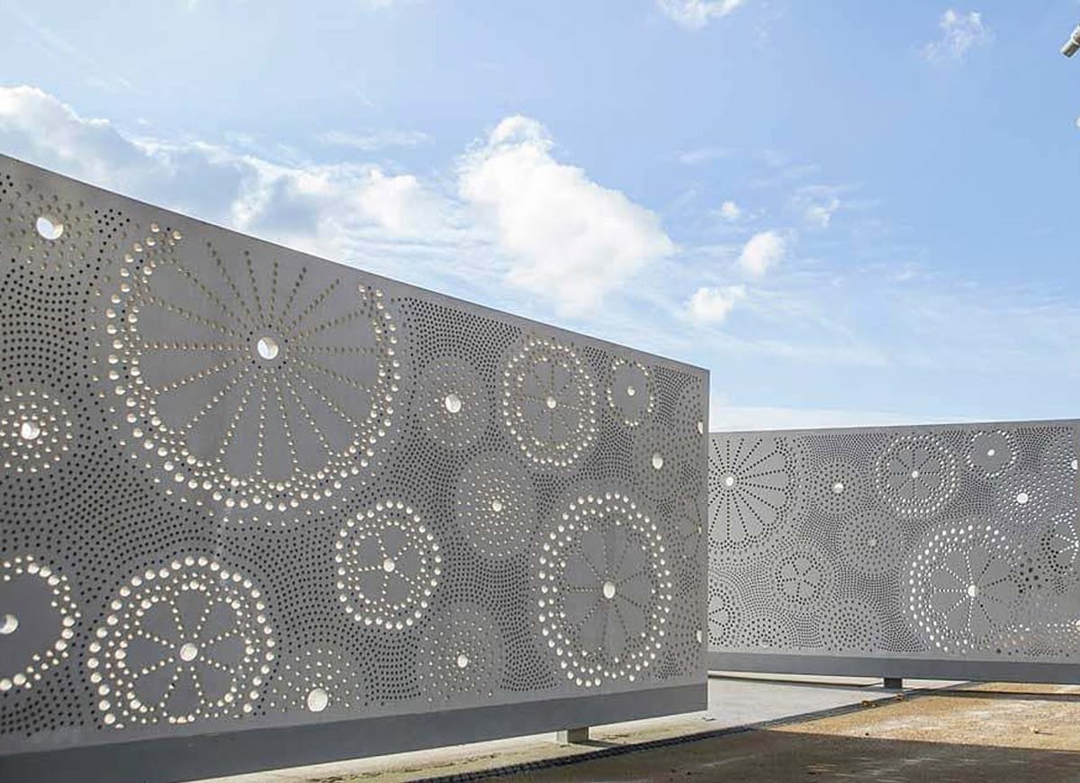 perforated facade cladding